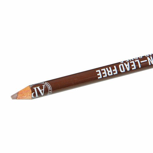 陶芸下絵の具鉛筆（茶）ペンシル P4088 ブラウン 焼成温度：約1260